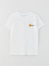 LC Waikiki Crew Neck Short Sleeve Printed Combed Cotton Men's T-shirt